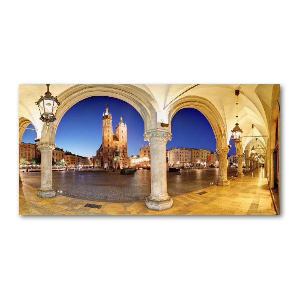 Pintura en acrílico horizontal Cracovia Polonia
