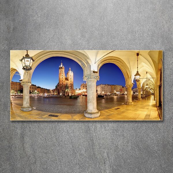 Pintura en acrílico horizontal Cracovia Polonia