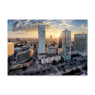 Cuadro metacrilato horizontal Varsovia Polonia