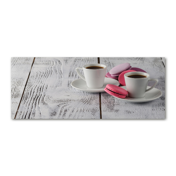 Obraz zdjęcie szkło akryl Kawa i ciastka