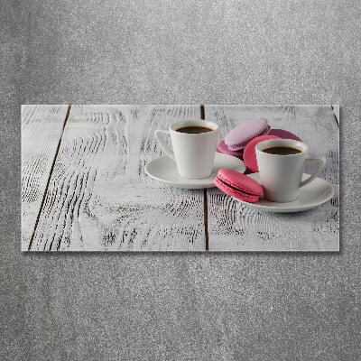 Obraz zdjęcie szkło akryl Kawa i ciastka