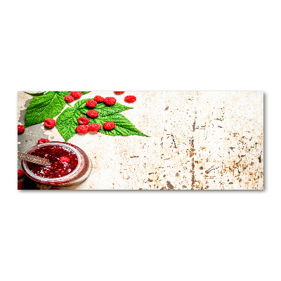 Foto en metacrilato horizontal Mermelada de frambuesa