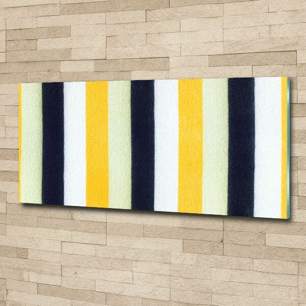 Pintura en acrílico horizontal Fondo rayado