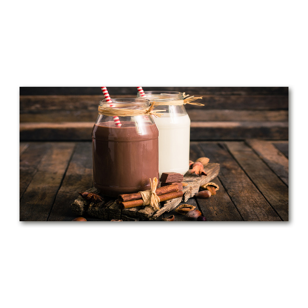 Obraz zdjęcie akryl Koktajle w słoikach