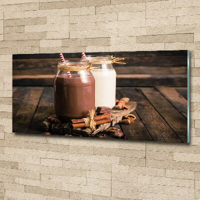 Cuadro metacrilato horizontal Cócteles en frascos