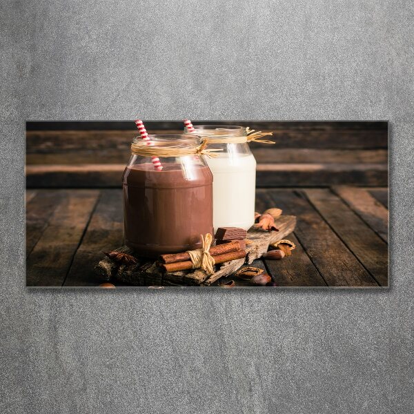 Cuadro metacrilato horizontal Cócteles en frascos