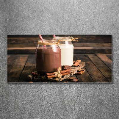 Cuadro metacrilato horizontal Cócteles en frascos