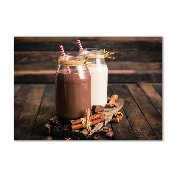 Cuadro metacrilato horizontal Cócteles en frascos