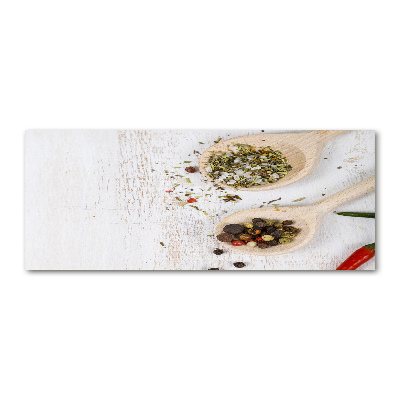 Pintura en acrílico horizontal Verduras y especias