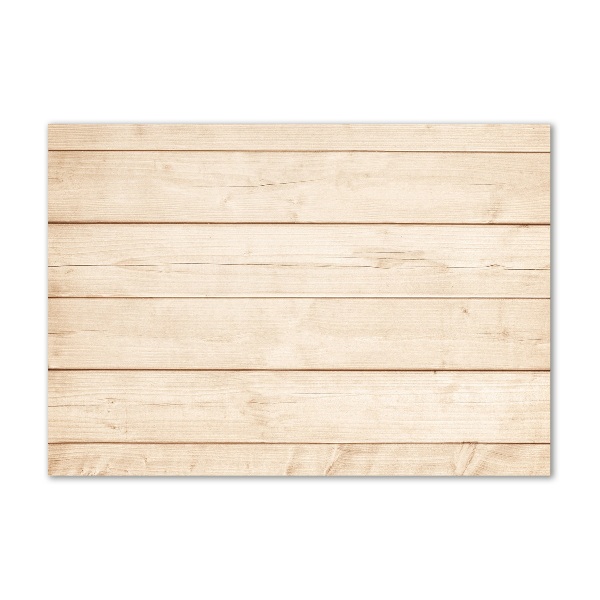 Cuadro metacrilato horizontal Fondo de madera
