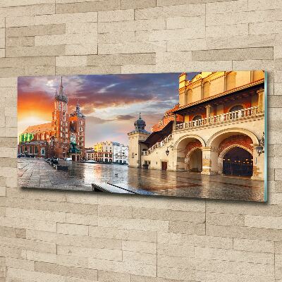 Foto obraz szkło akryl Kraków Polska