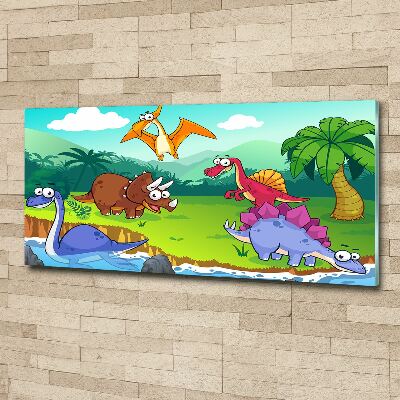 Obraz zdjęcie na ścianę akryl Dinozaury