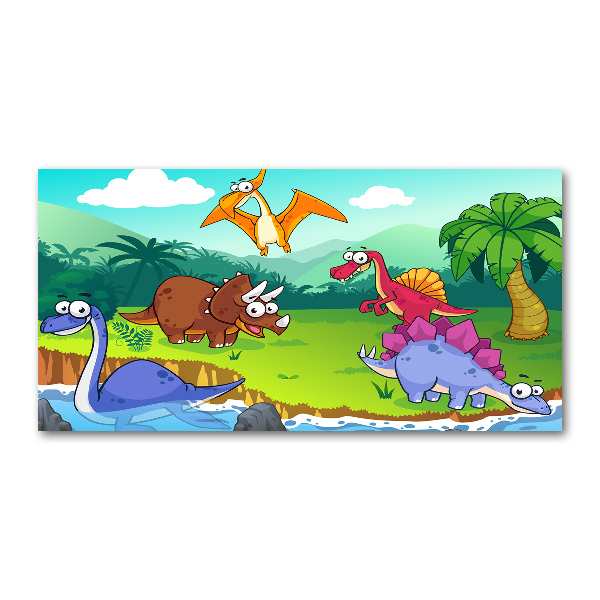 Obraz zdjęcie na ścianę akryl Dinozaury