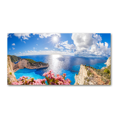 Pintura en acrílico horizontal Zante Grecia