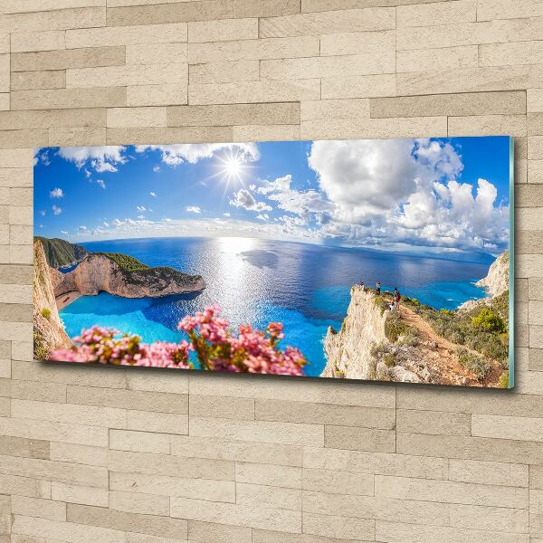 Pintura en acrílico horizontal Zante Grecia