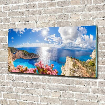 Pintura en acrílico horizontal Zante Grecia
