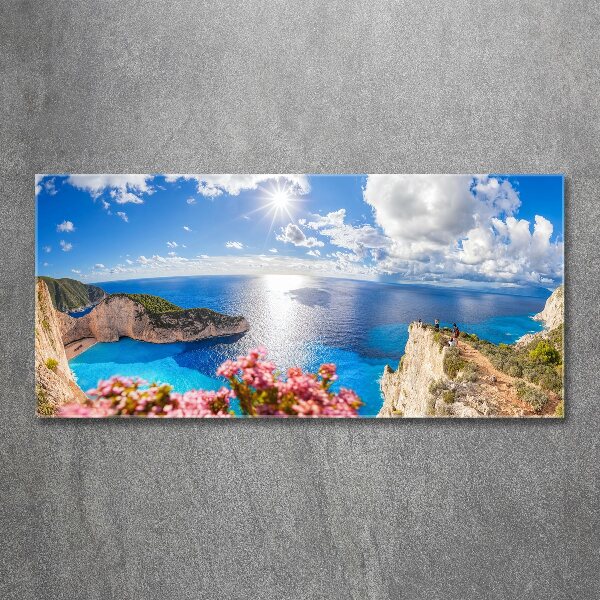 Pintura en acrílico horizontal Zante Grecia