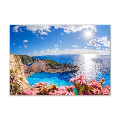Pintura en acrílico horizontal Zante Grecia
