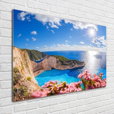 Pintura en acrílico horizontal Zante Grecia