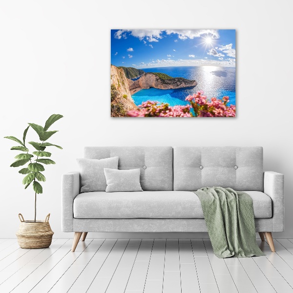 Pintura en acrílico horizontal Zante Grecia