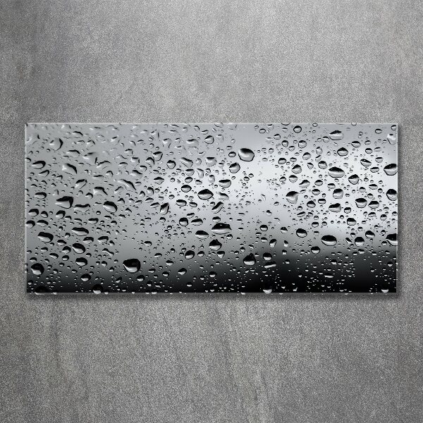 Cuadro acrílico horizontal Gotas de agua