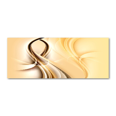 Pintura en acrílico horizontal Ondas abstractas