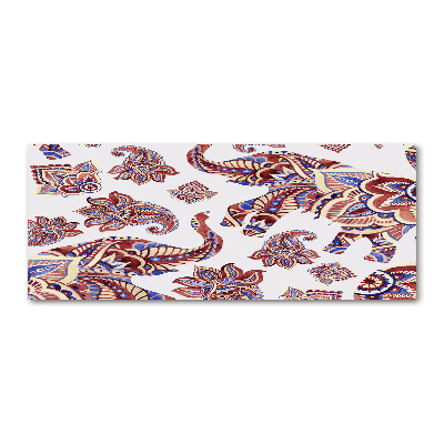 Cuadro acrílico horizontal Adornos de elefante