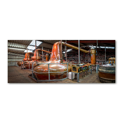 Pintura en acrílico horizontal Cervecería