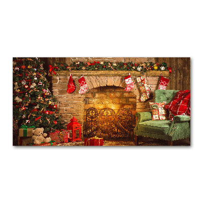Cuadro acrílico horizontal decoraciones navideñas