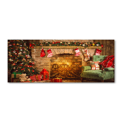 Cuadro acrílico horizontal decoraciones navideñas