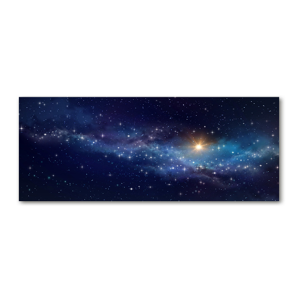 Cuadro metacrilato horizontal Galaxia
