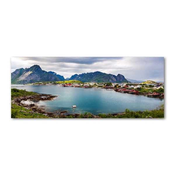 Cuadro acrílico horizontal Lofoten en Noruega