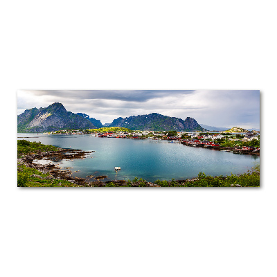 Cuadro acrílico horizontal Lofoten en Noruega