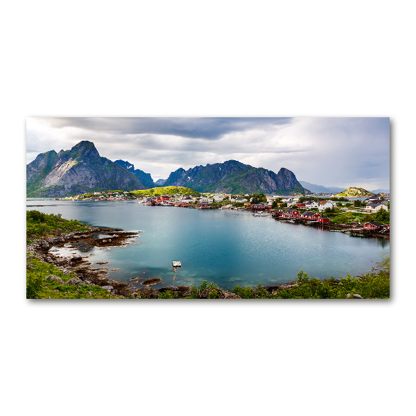Cuadro acrílico horizontal Lofoten en Noruega