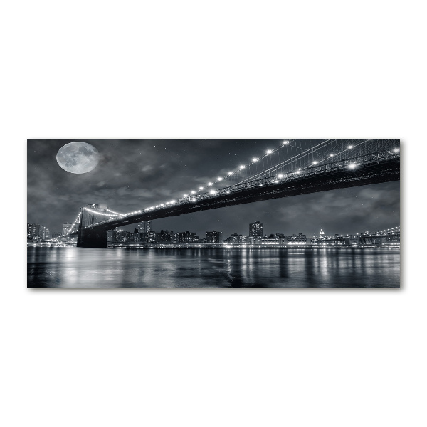 Cuadro acrílico horizontal Puente de Brooklyn