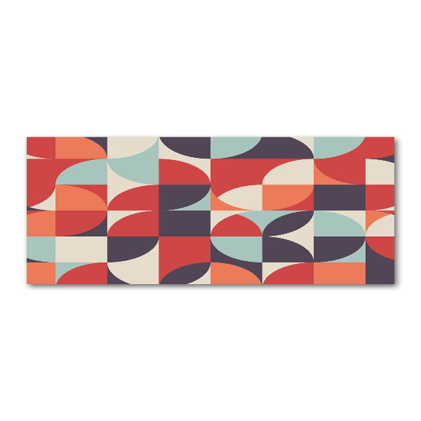 Cuadro acrílico horizontal Fondo abstracto