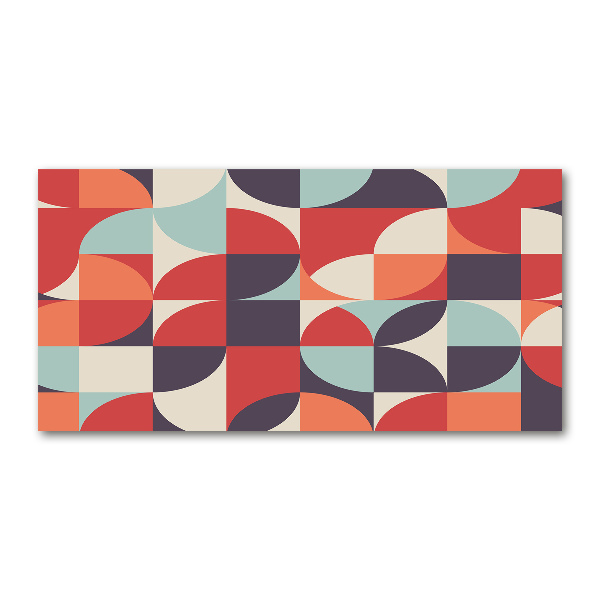 Cuadro acrílico horizontal Fondo abstracto