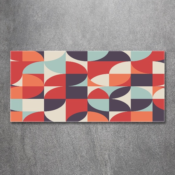 Cuadro acrílico horizontal Fondo abstracto