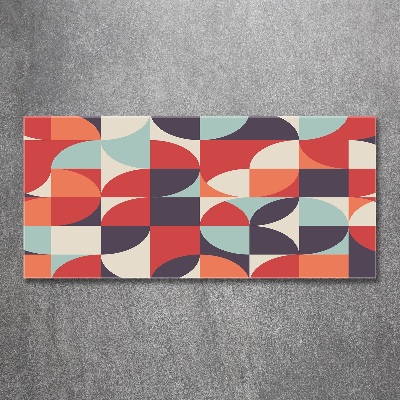 Cuadro acrílico horizontal Fondo abstracto