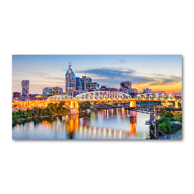 Pintura en acrílico horizontal Puente de Tennessee EE. UU.