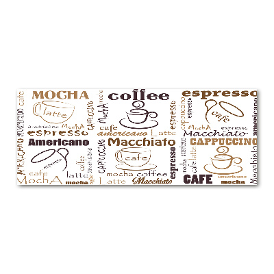 Foto en metacrilato horizontal Hora del café