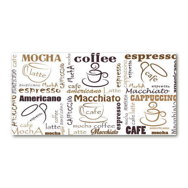 Foto en metacrilato horizontal Hora del café