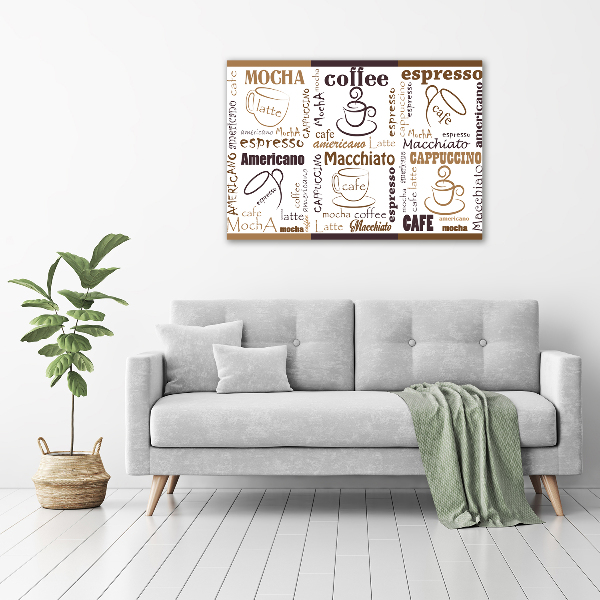 Foto en metacrilato horizontal Hora del café