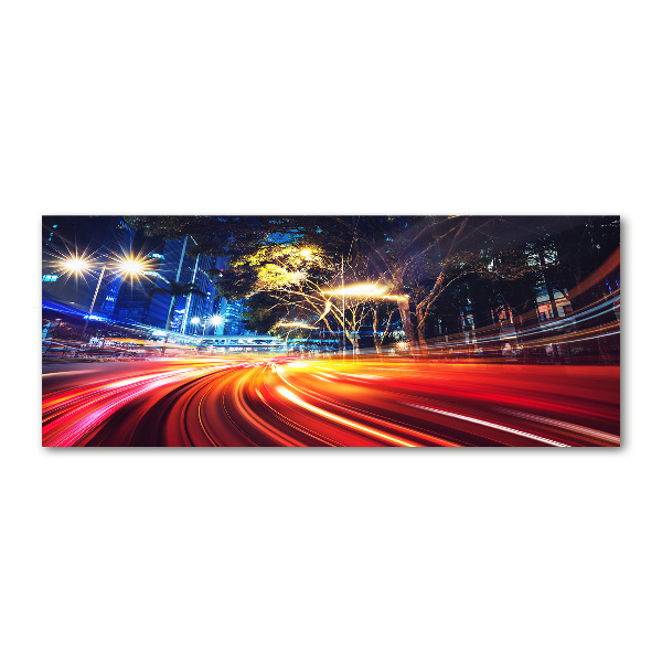 Cuadro metacrilato horizontal Velocidad en la ciudad