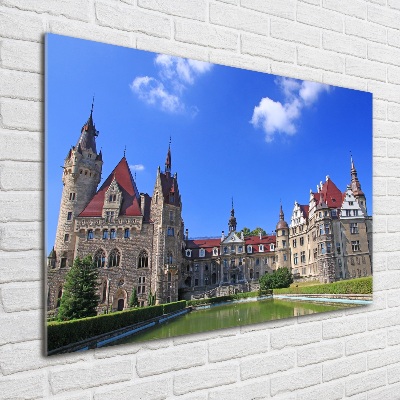 Cuadro acrílico horizontal Castillo de Moszna Polonia