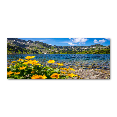 Foto en metacrilato horizontal Lago en las montañas