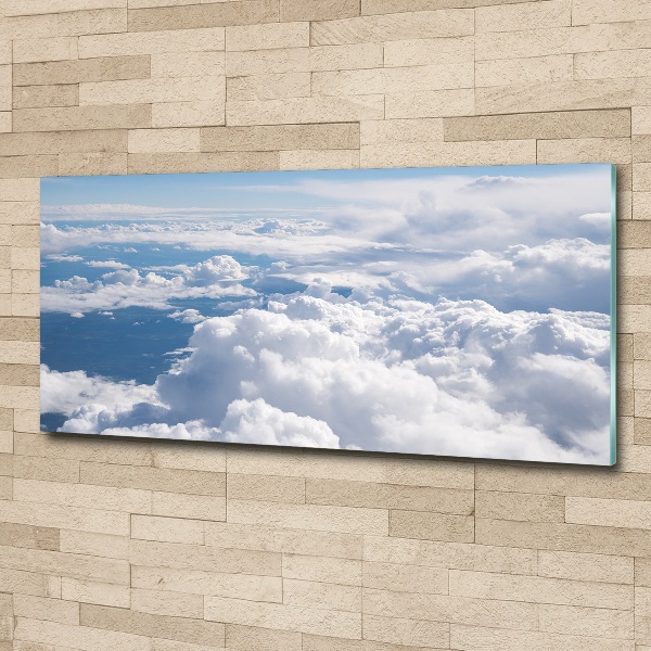 Cuadro acrílico horizontal Vista desde el avión