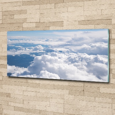 Cuadro acrílico horizontal Vista desde el avión