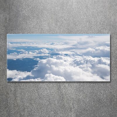 Cuadro acrílico horizontal Vista desde el avión