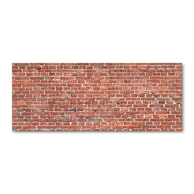 Pintura en acrílico horizontal pared de ladrillos